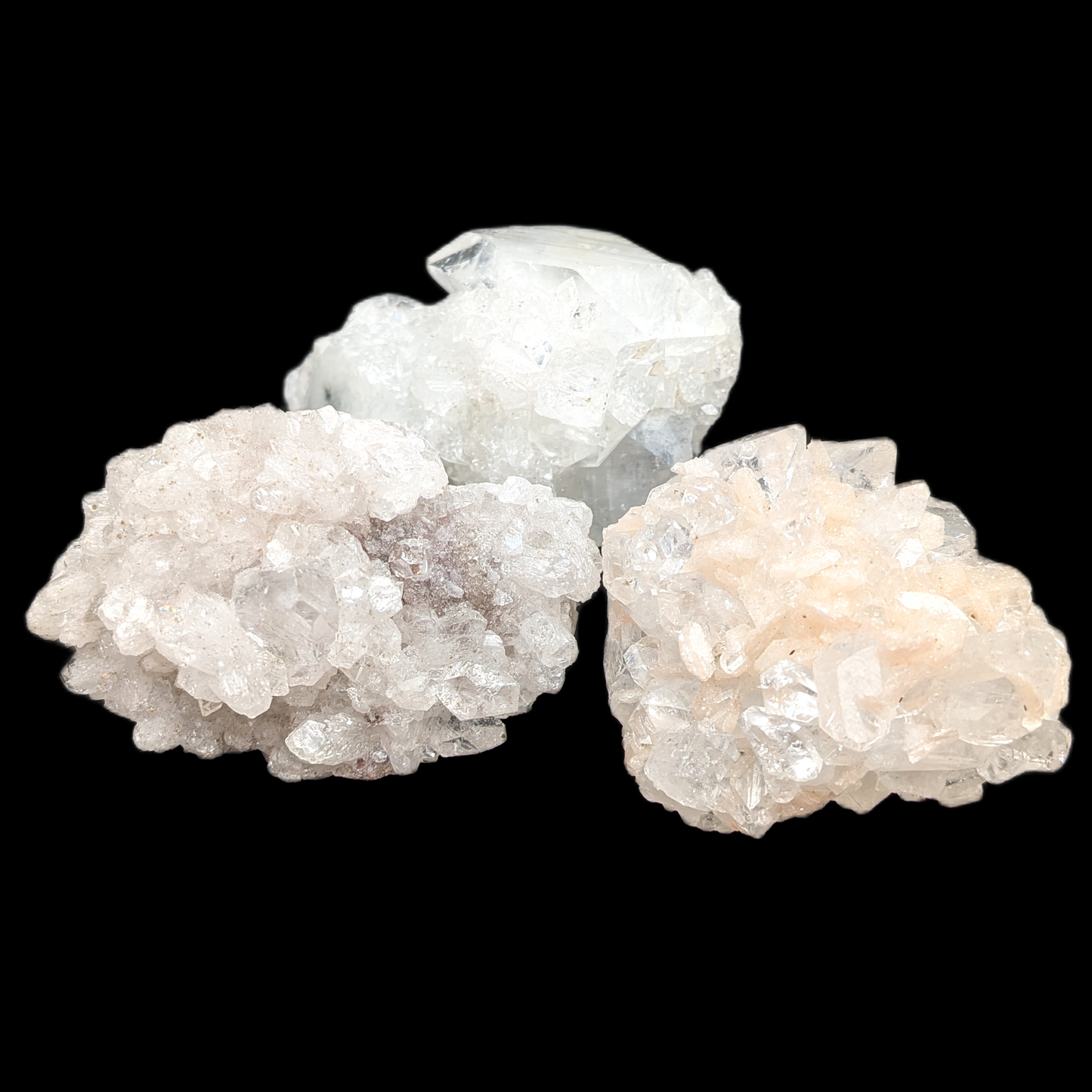 Apophyllite Clusters