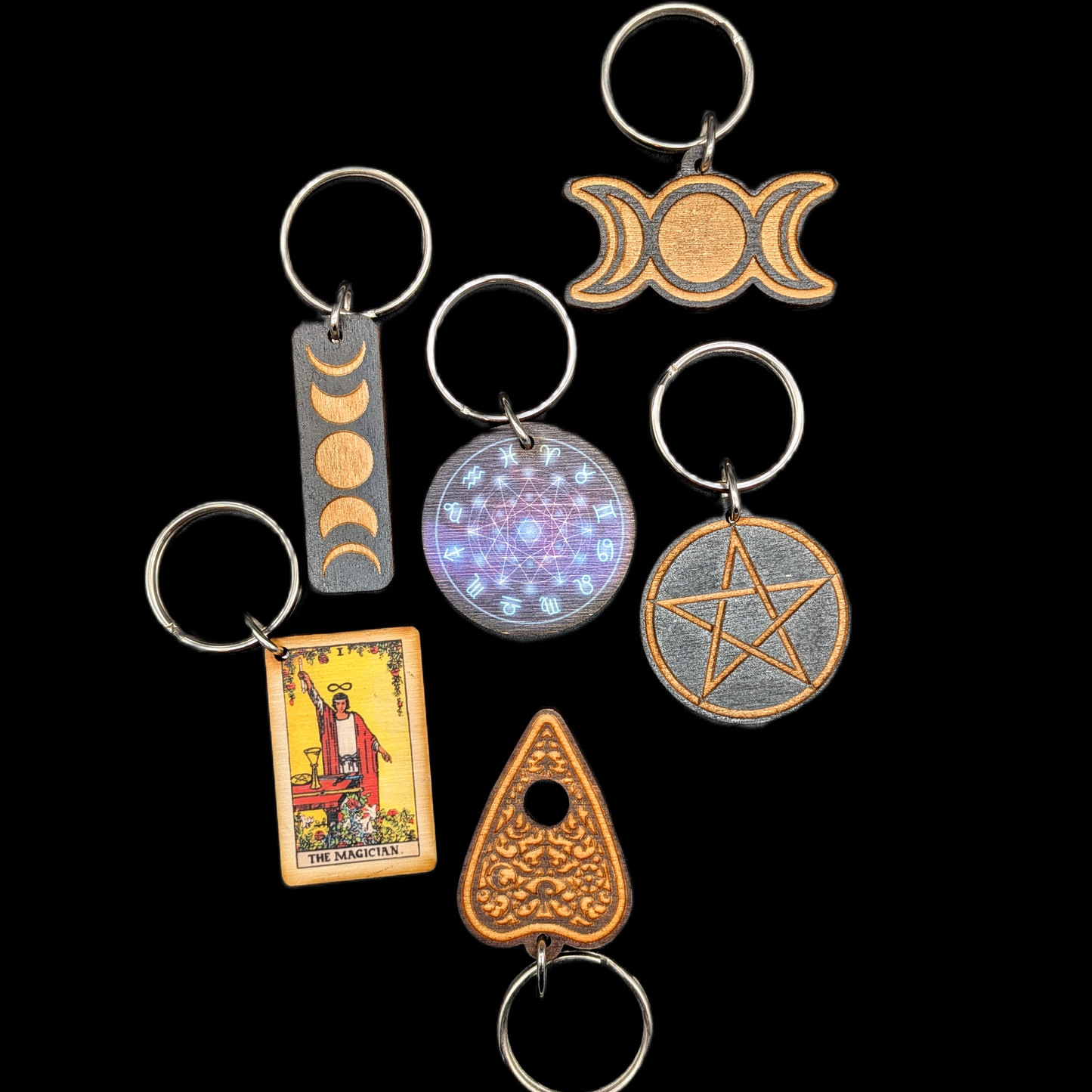 Wooden Keychains