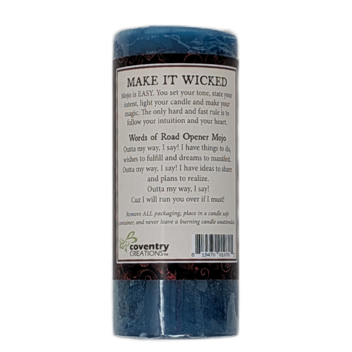 Outta My Way! Intention Candle by Dorothy Morrison