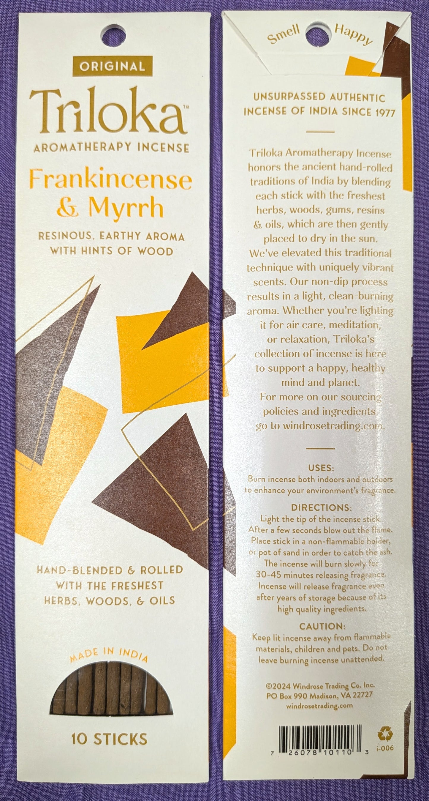 Triloka Frankincense and Myrrh