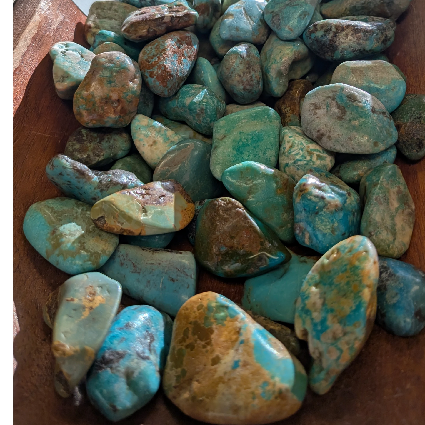 Turquoise Tumbled Stone