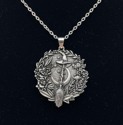 Witch's Floral Garden Necklace