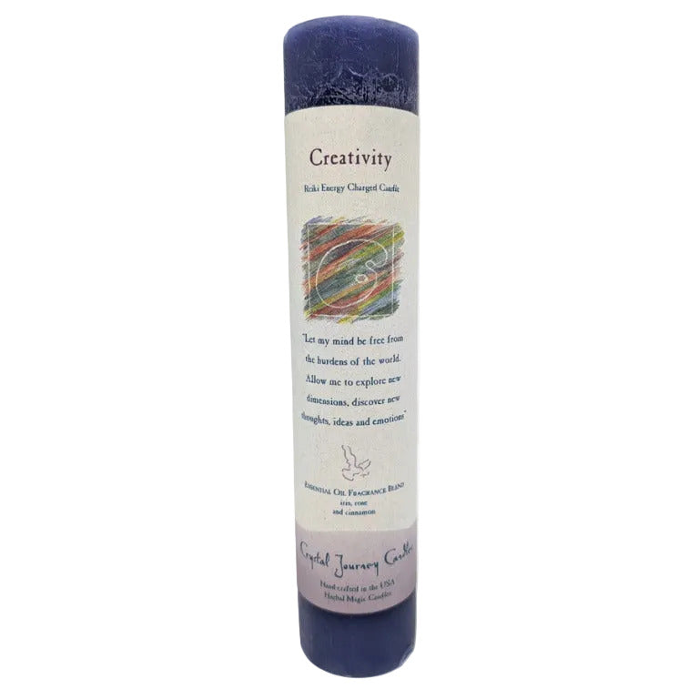 "Creativity" Herbal Magic Pillar