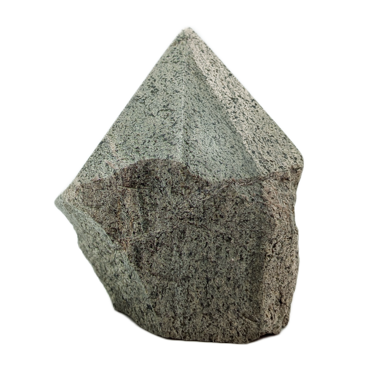 Gneiss Polished Point with Rough Sides