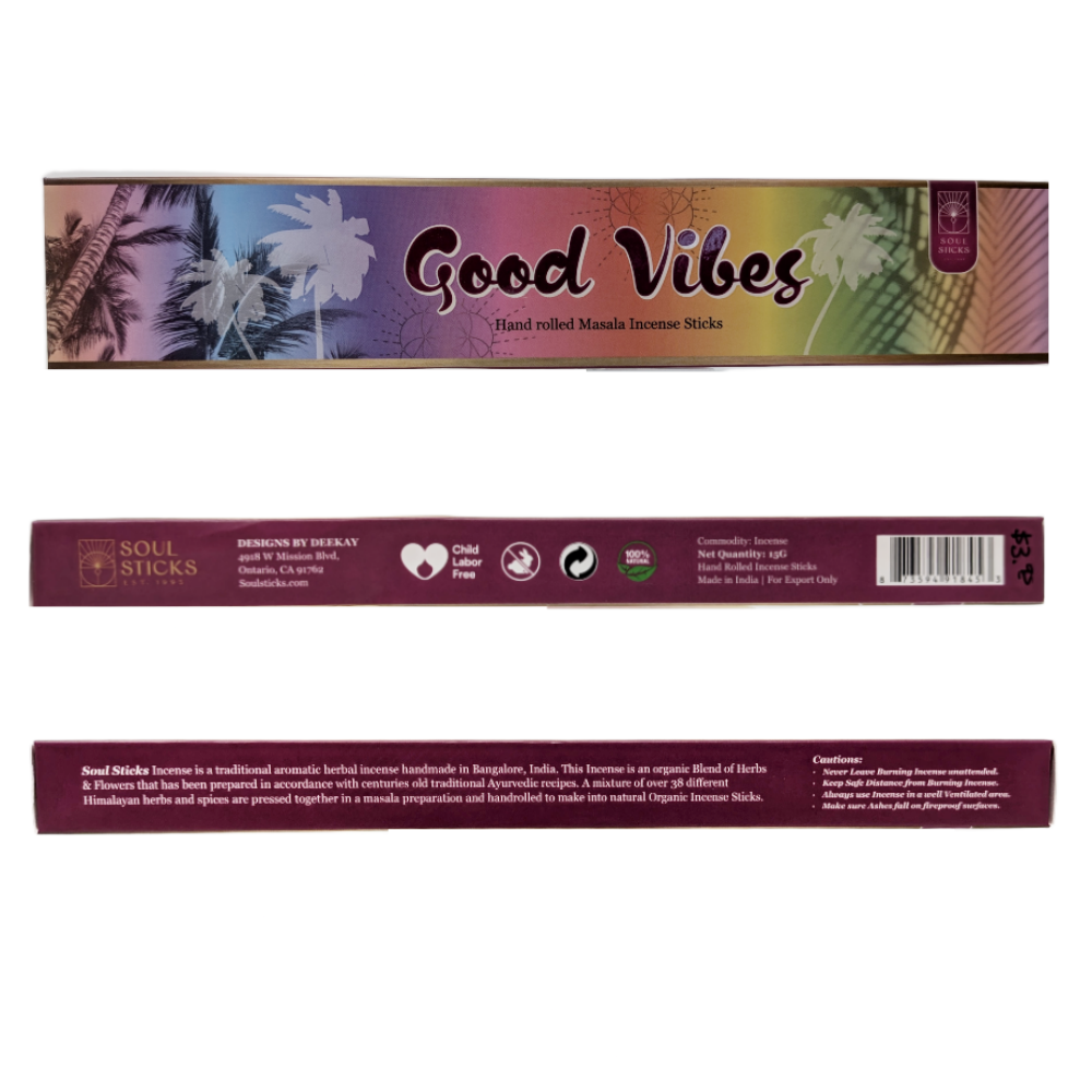 Good Vibes Incense Sticks