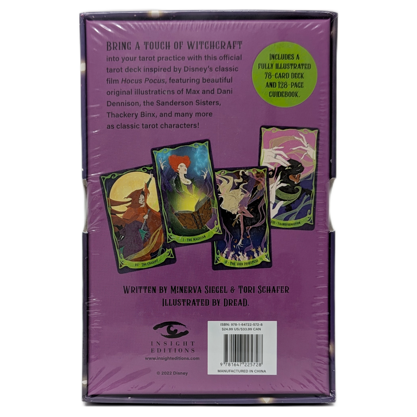 Hocus Pocus Tarot Deck and Guidebook