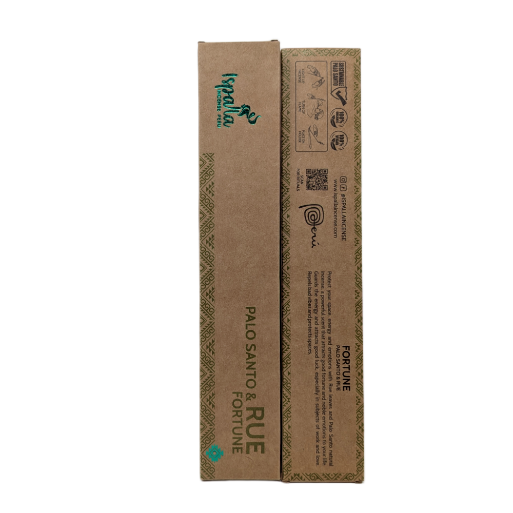 Ispalla Palo Santo & Rue Incense Sticks "Fortune"