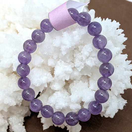 Amethyst Beaded Bracelet