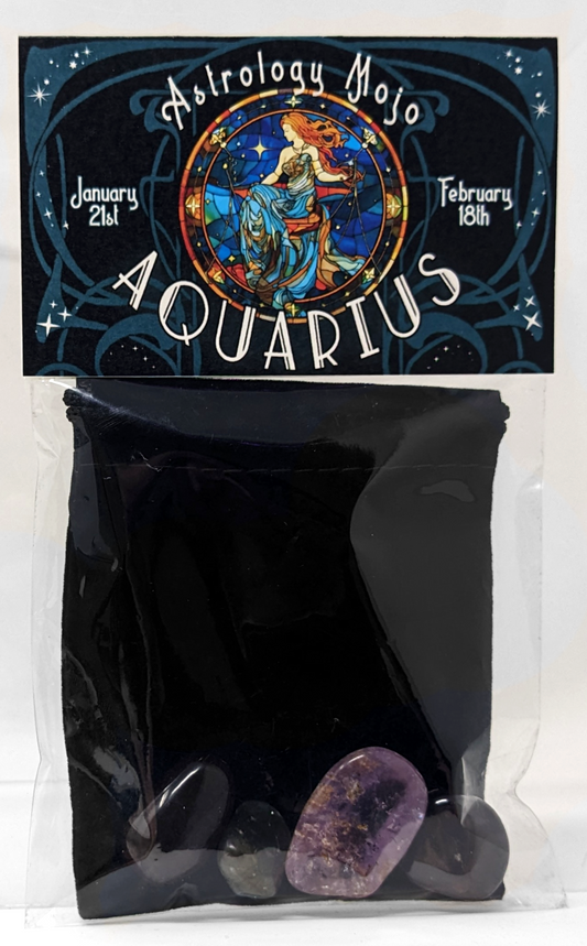Astrology Mojo Bag - Aquarus
