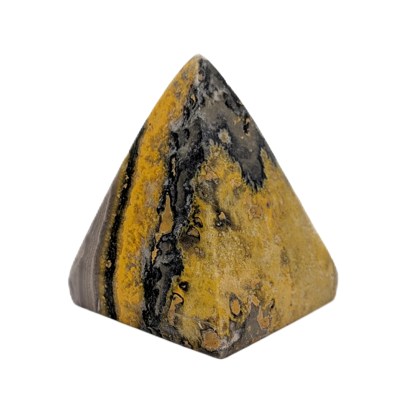 Bumblebee Jasper Pyramid