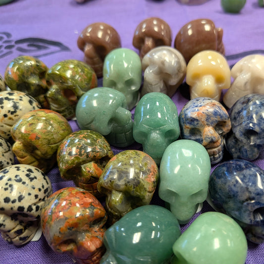 Miniature Crystal Skulls
