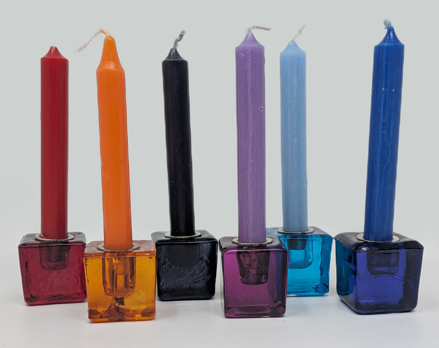 Glass Mini Candle Holders