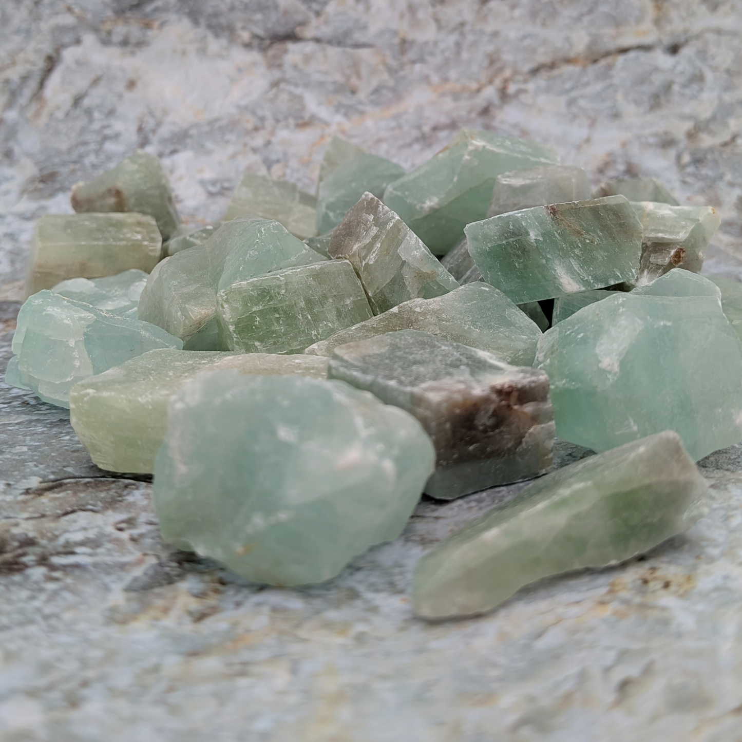 Green Calcite Rough