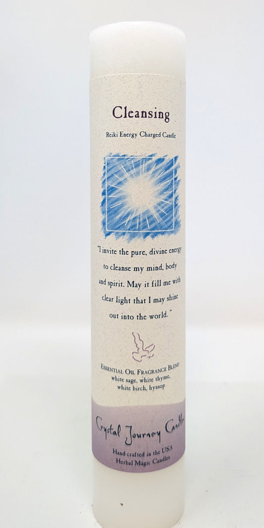 "Cleansing" Herbal Magic Pillar