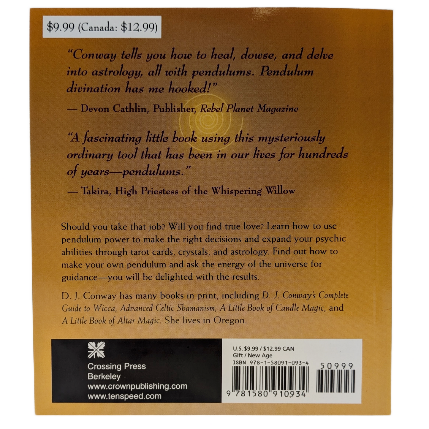 The Little Book of Pendulum Magic by Conway