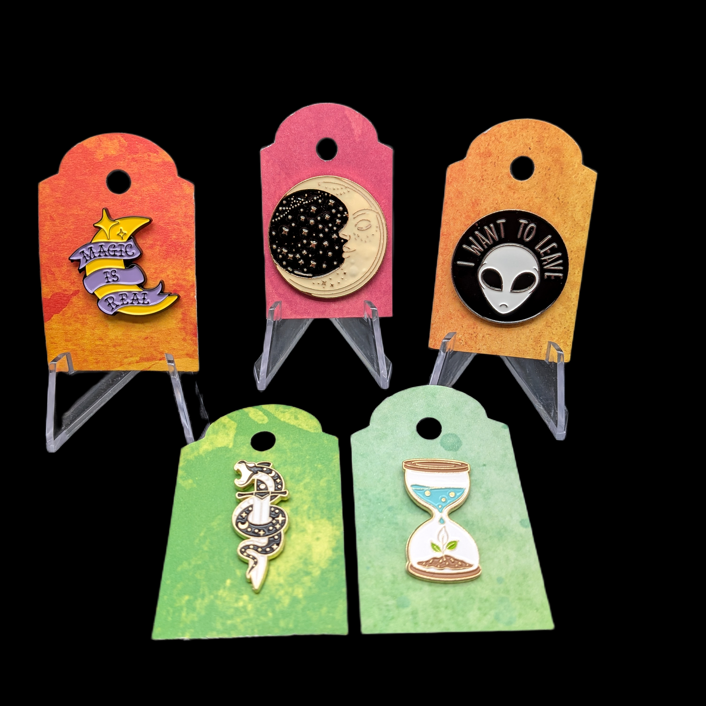 "Cute & Quirky" Enamel Pin Collection