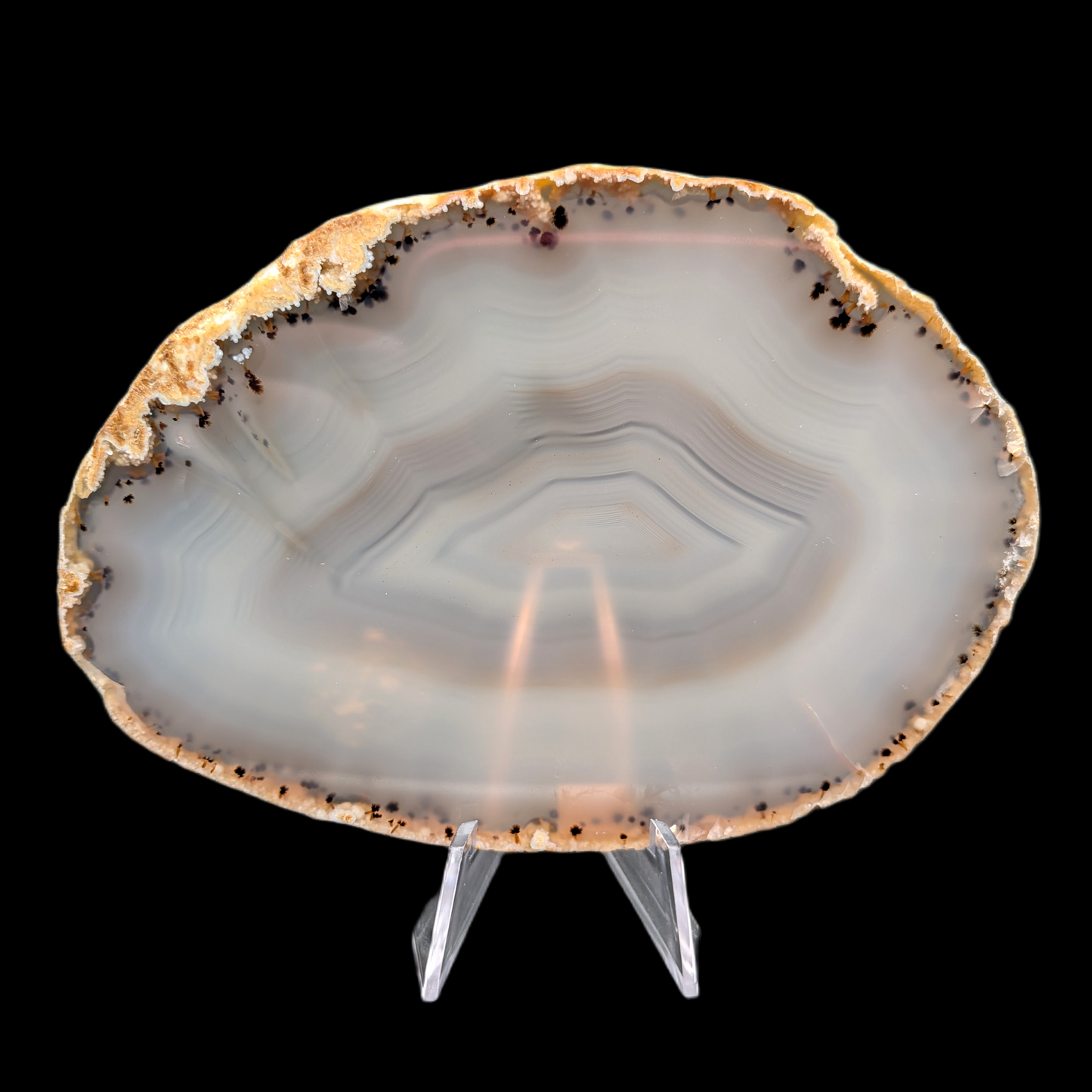 Grey Agate Slice