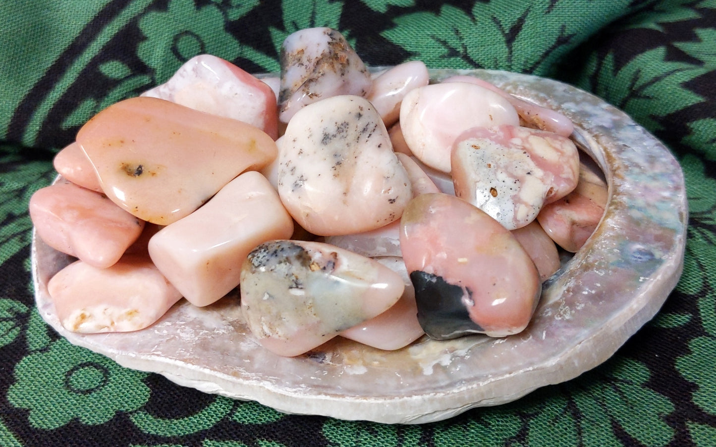 Pink Opal Tumbled Stones