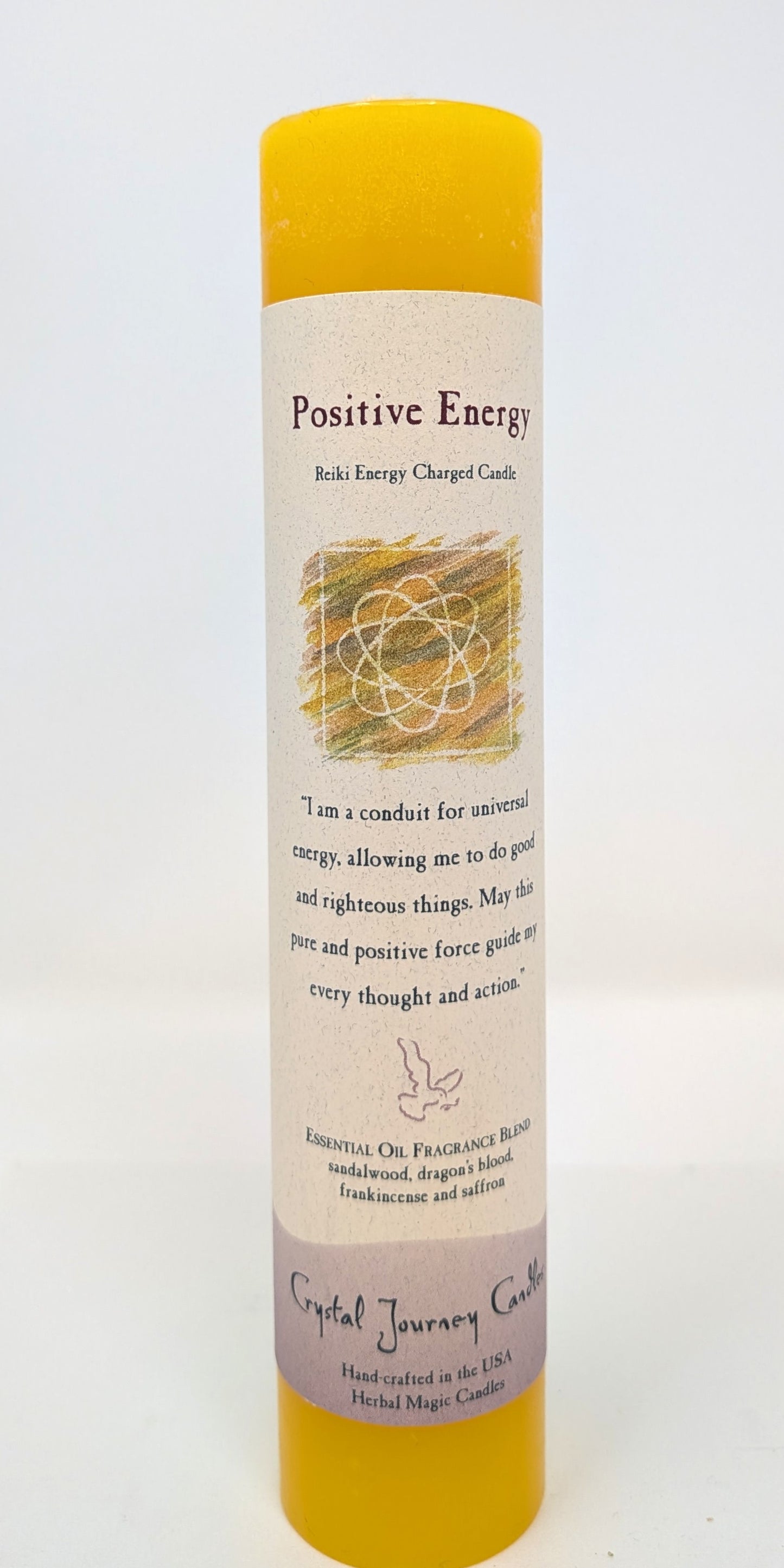 "Positive Energy" Herbal Magic Pillar