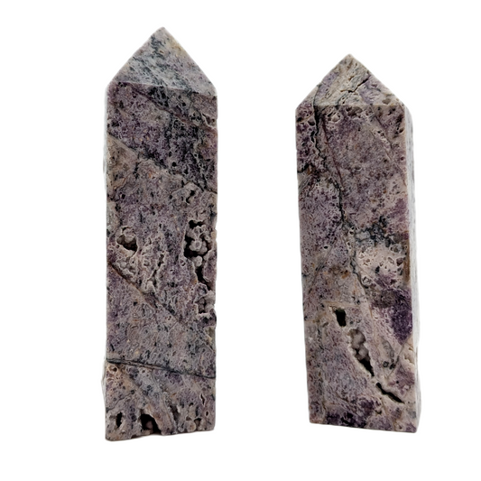 Purple Sphalerite Towers