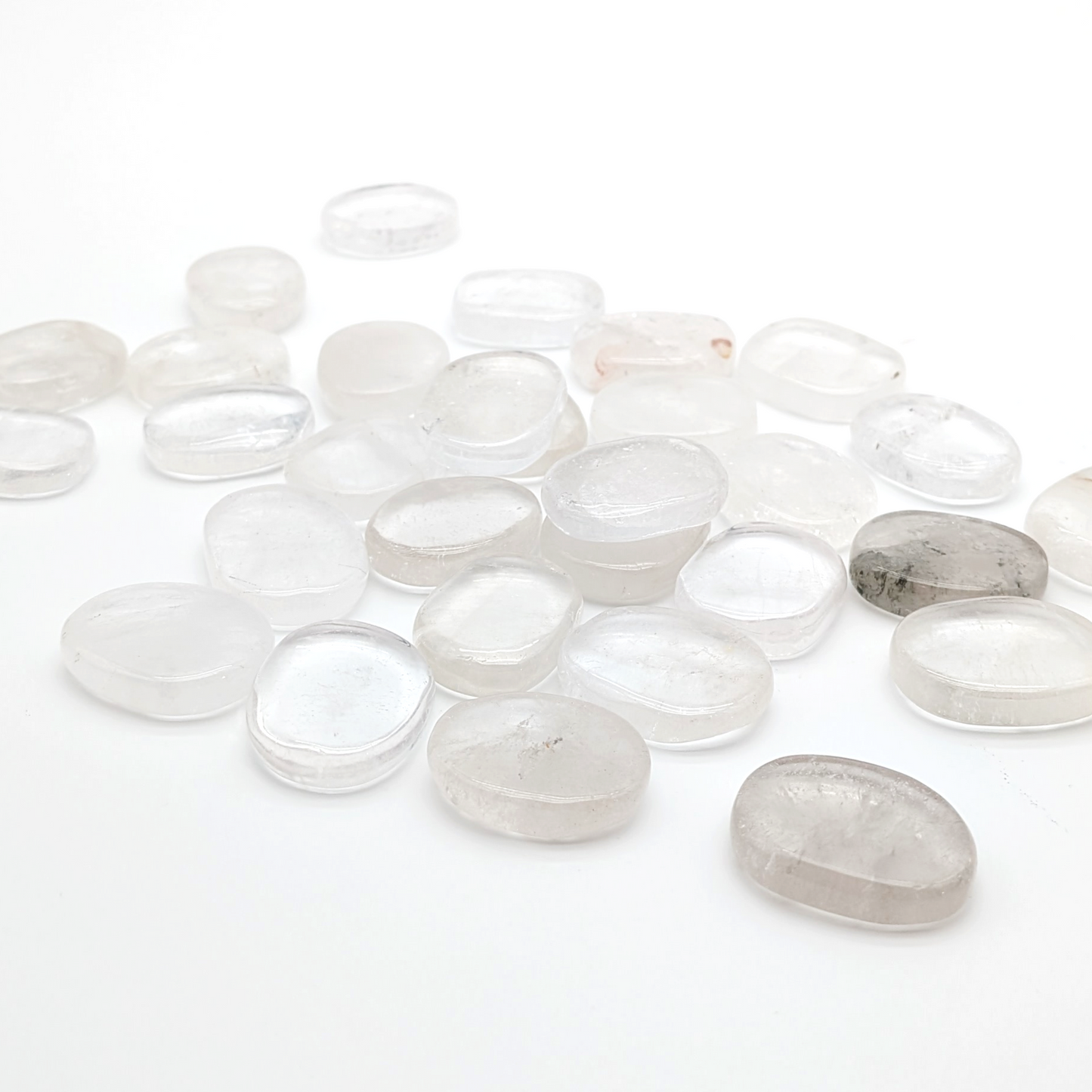 Clear Quartz Smooth Stone
