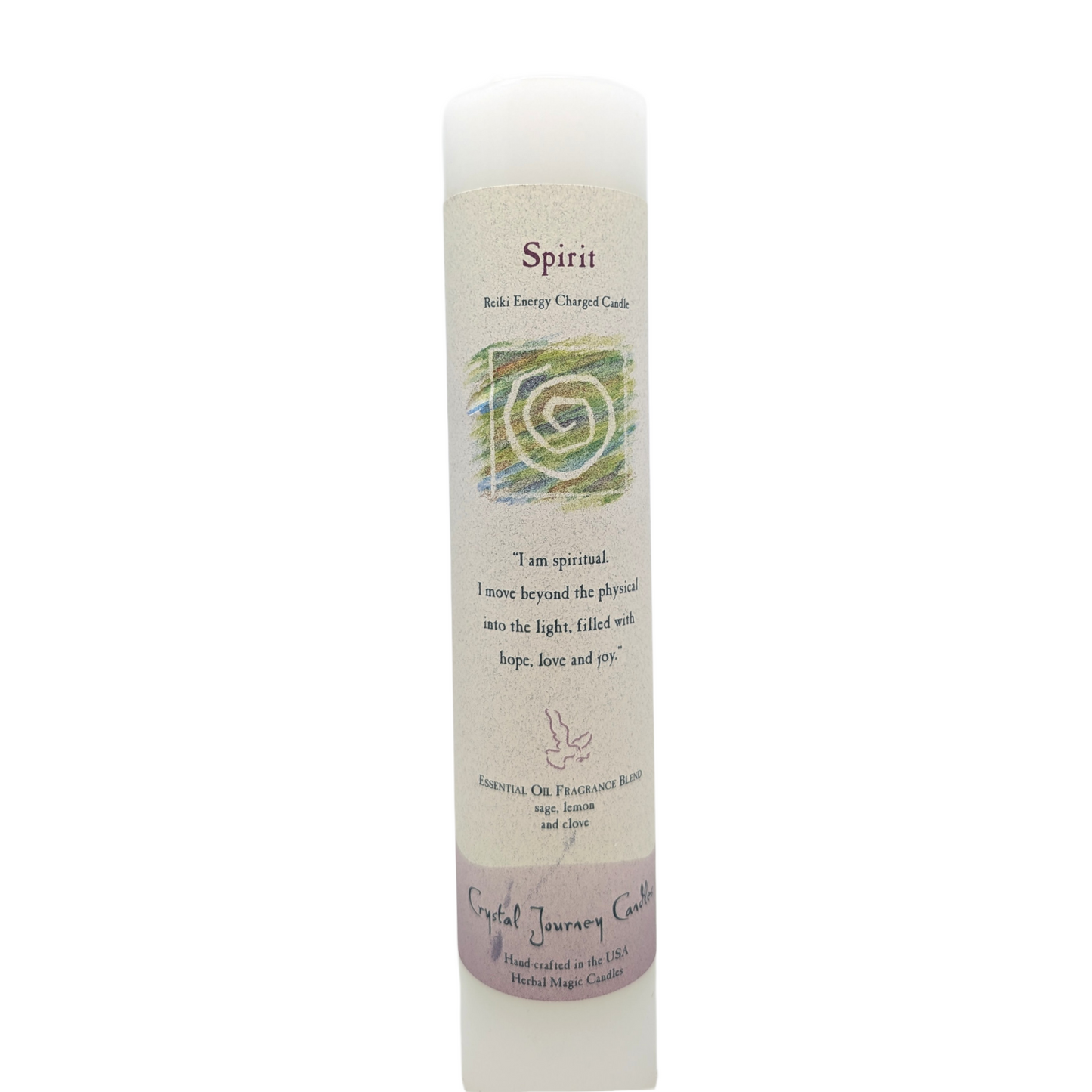 "Spirit" Herbal Magic Pillar