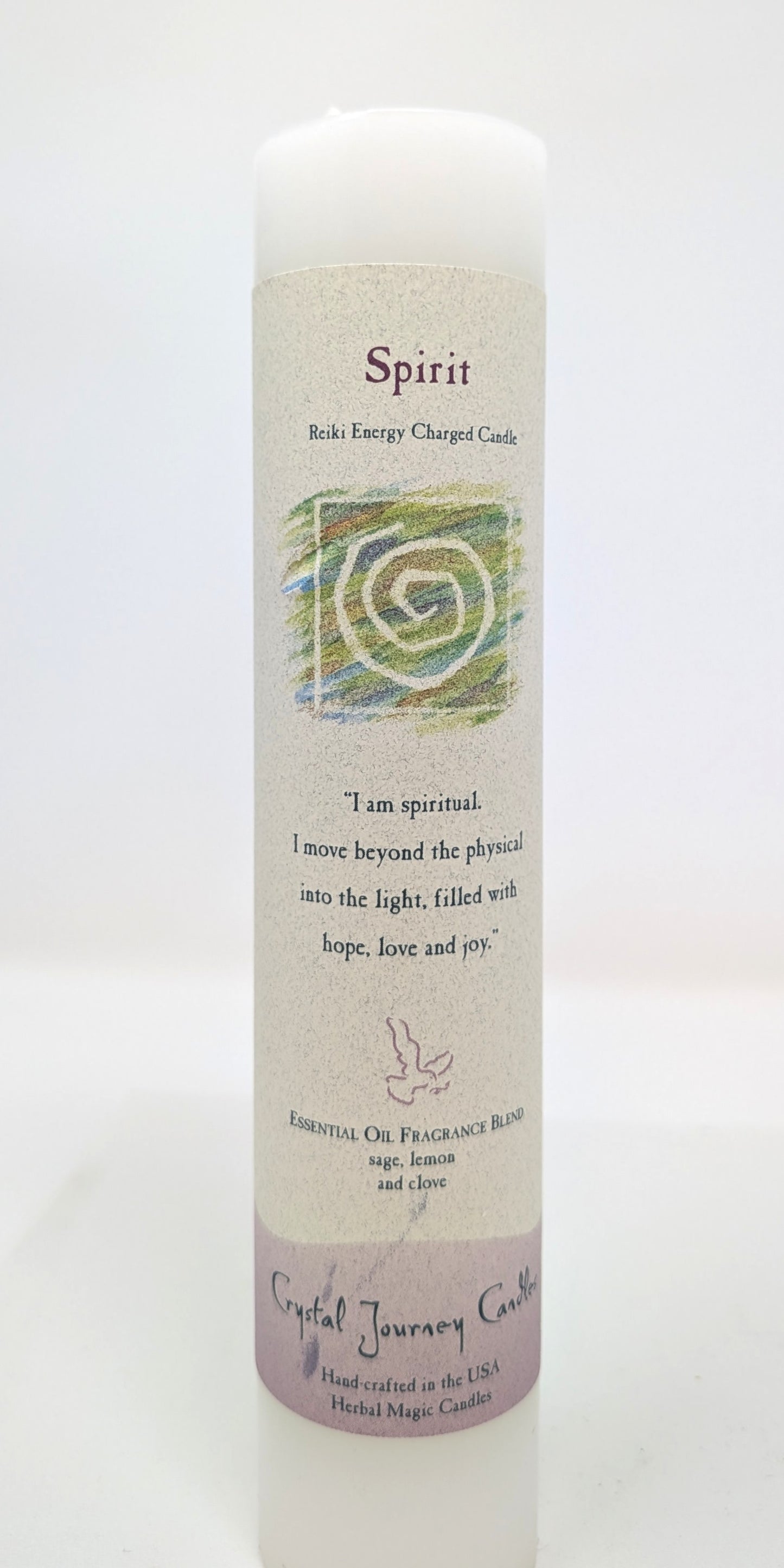 "Spirit" Herbal Magic Pillar