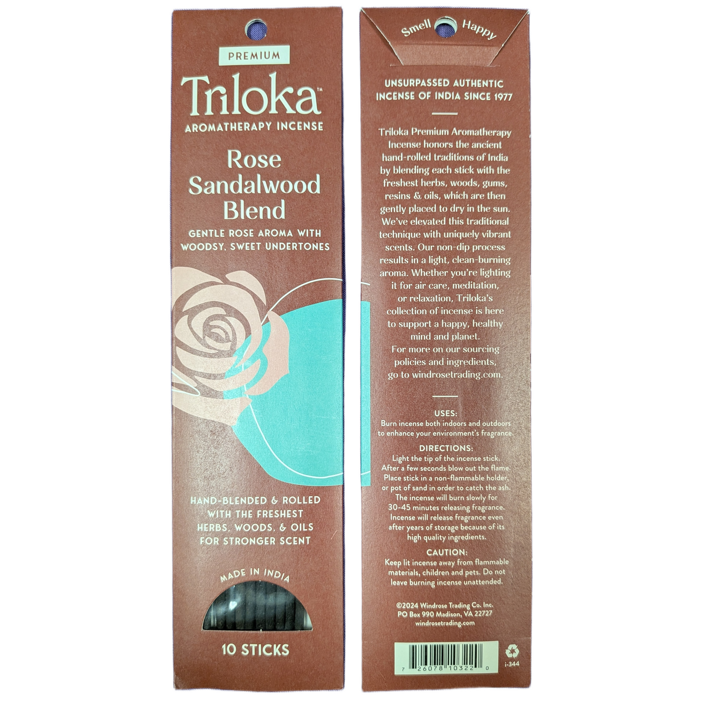 Triloka Rose & Sandalwood Blend