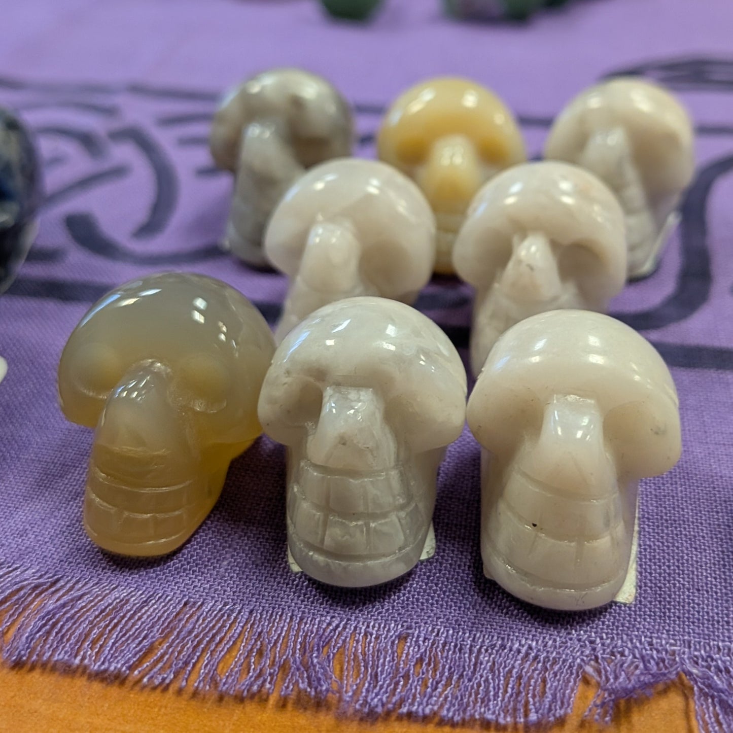 Miniature Crystal Skulls