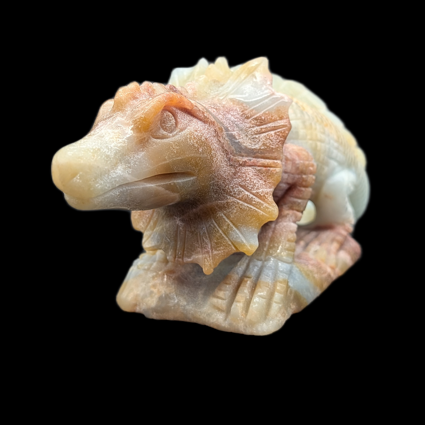 Amazonite Lizard Carving