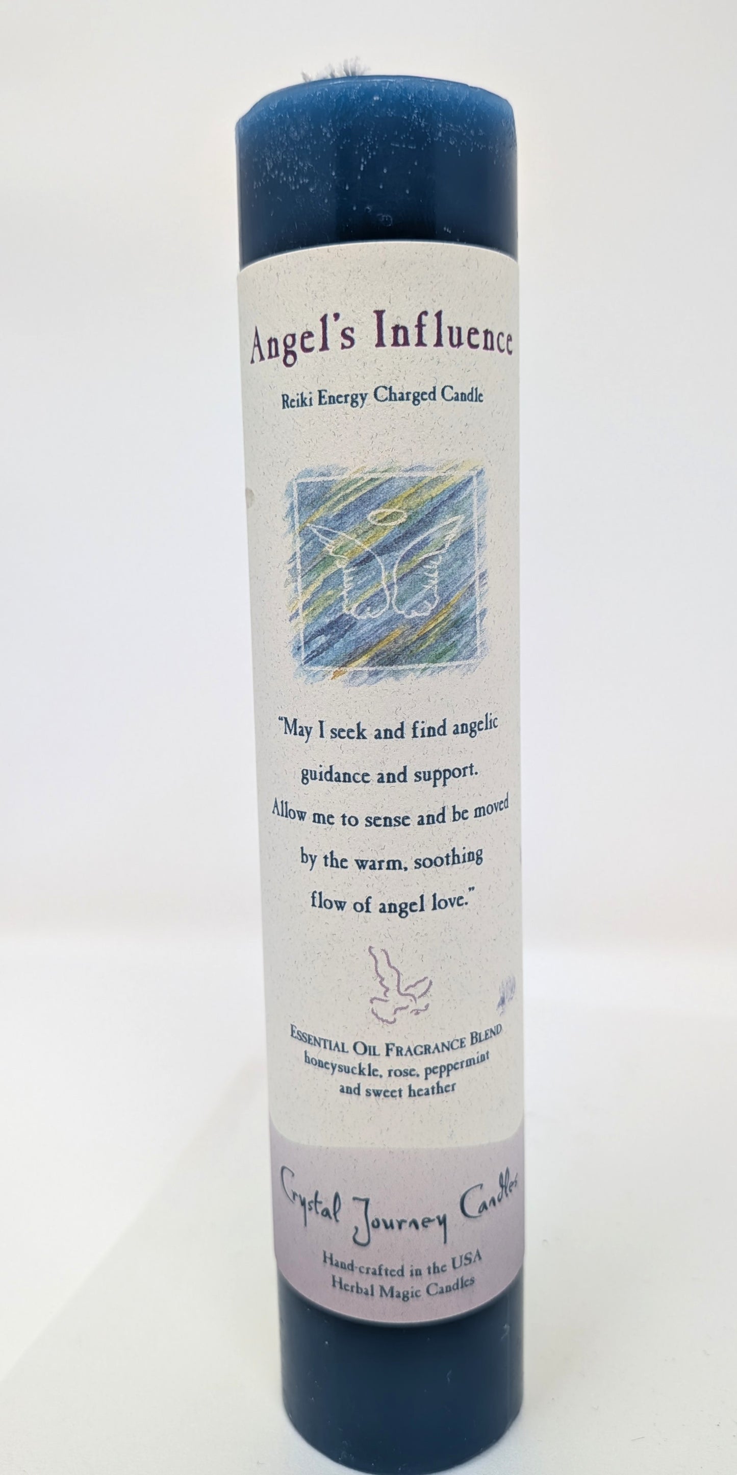 "Angel's Influence" Herbal Magic Pillar