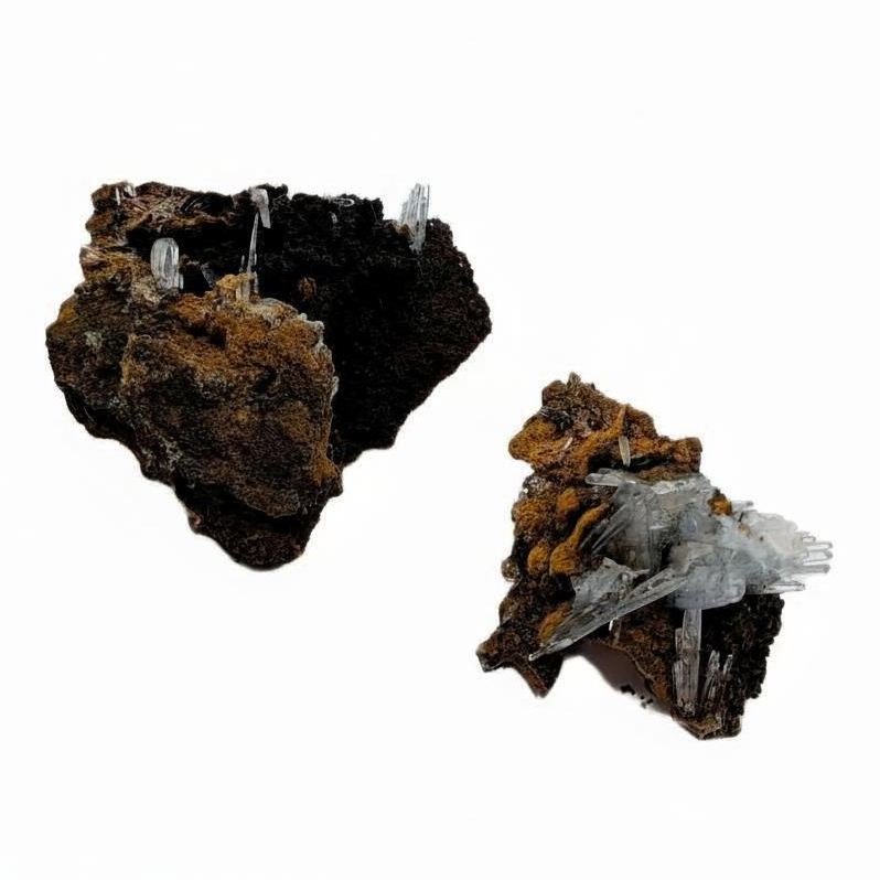 Blue Barite Clusters