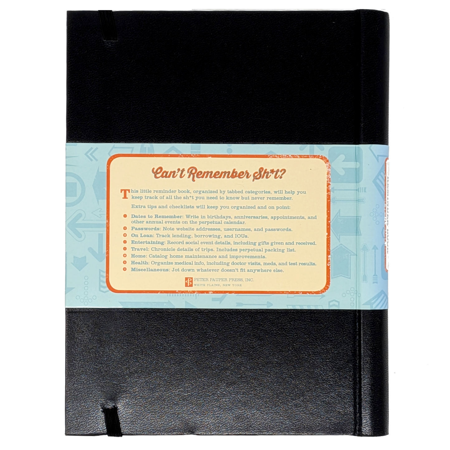 Can't Remember S*** Rminder Journal