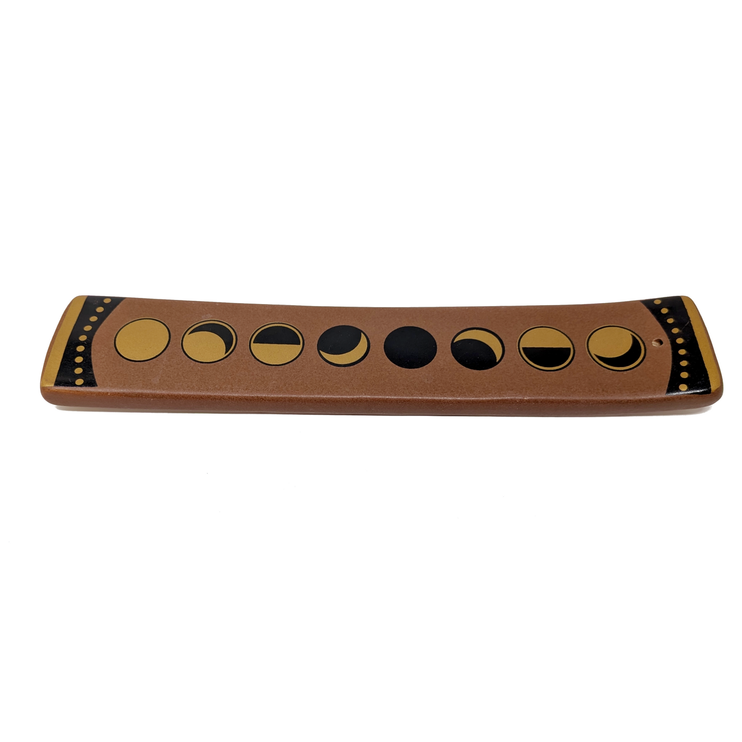 Ceramic Moon Phase Incense Burner