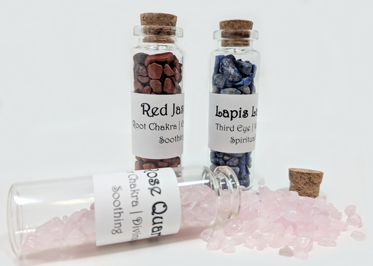 Gemstone Chip Bottles