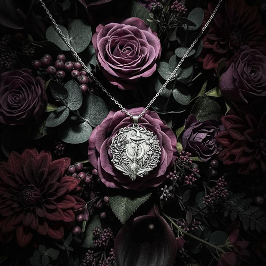 Witch's Floral Garden Necklace