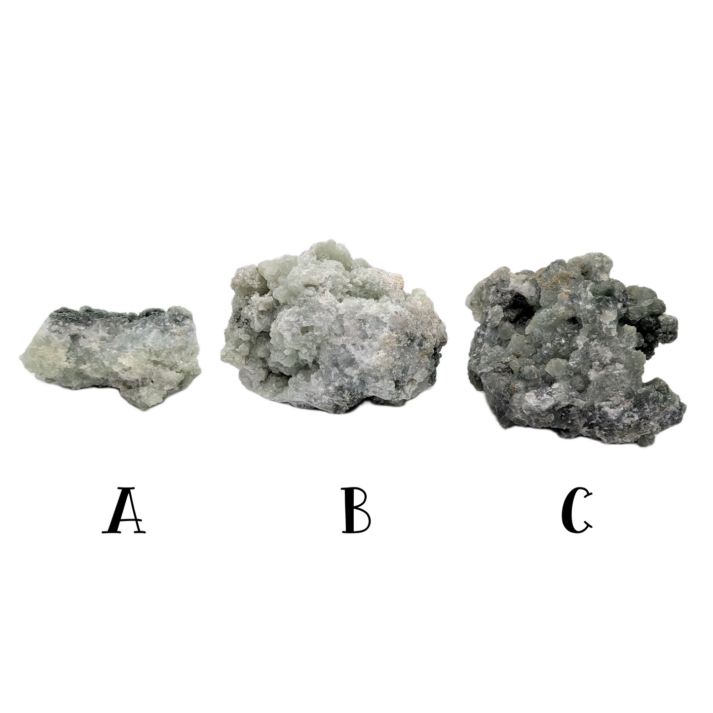 Prehnite With Epidote Specimens
