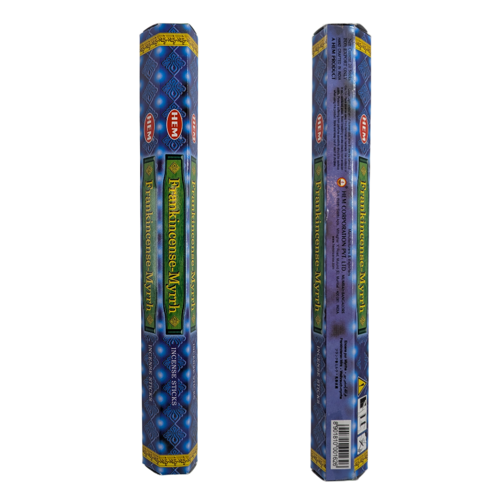 Hem Frankincense-Myrrh Incense Sticks
