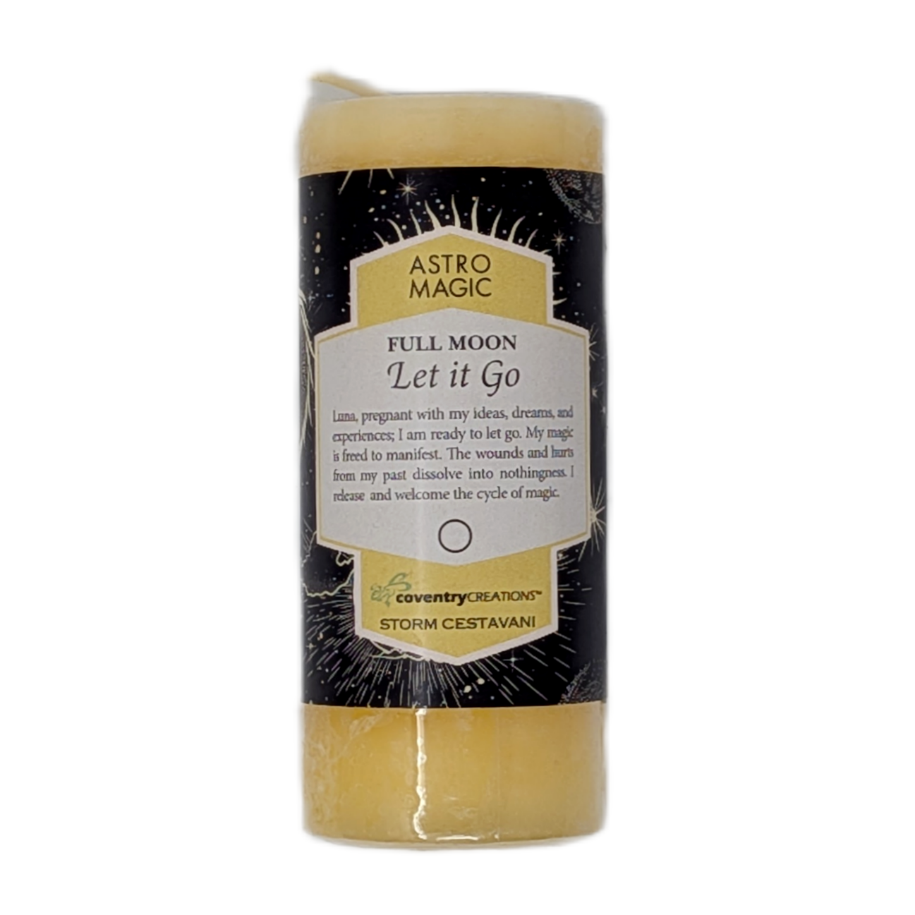 "Let It Go" Full Moon Astro Magic Candle