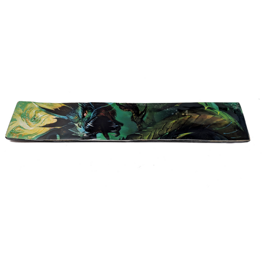 Green Dragon Printed Incense Burner