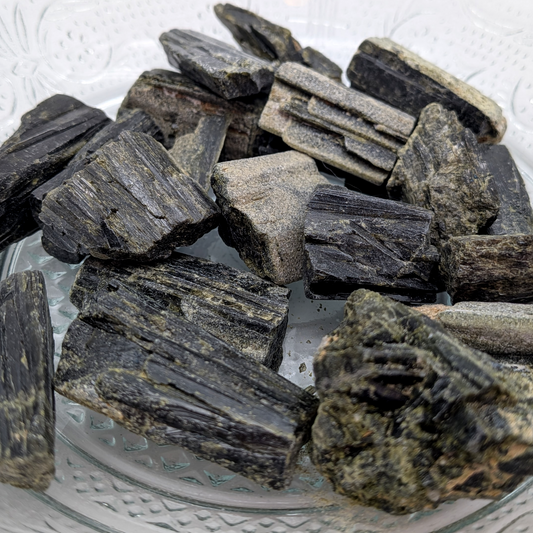 Green Tourmaline Rough