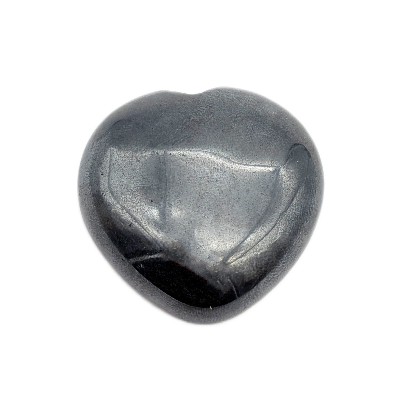 Hematite Stone Heart