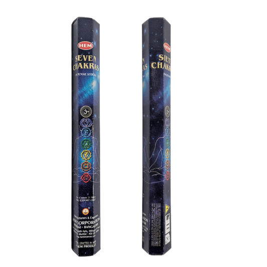 Hem Seven Chakra Incense Sticks