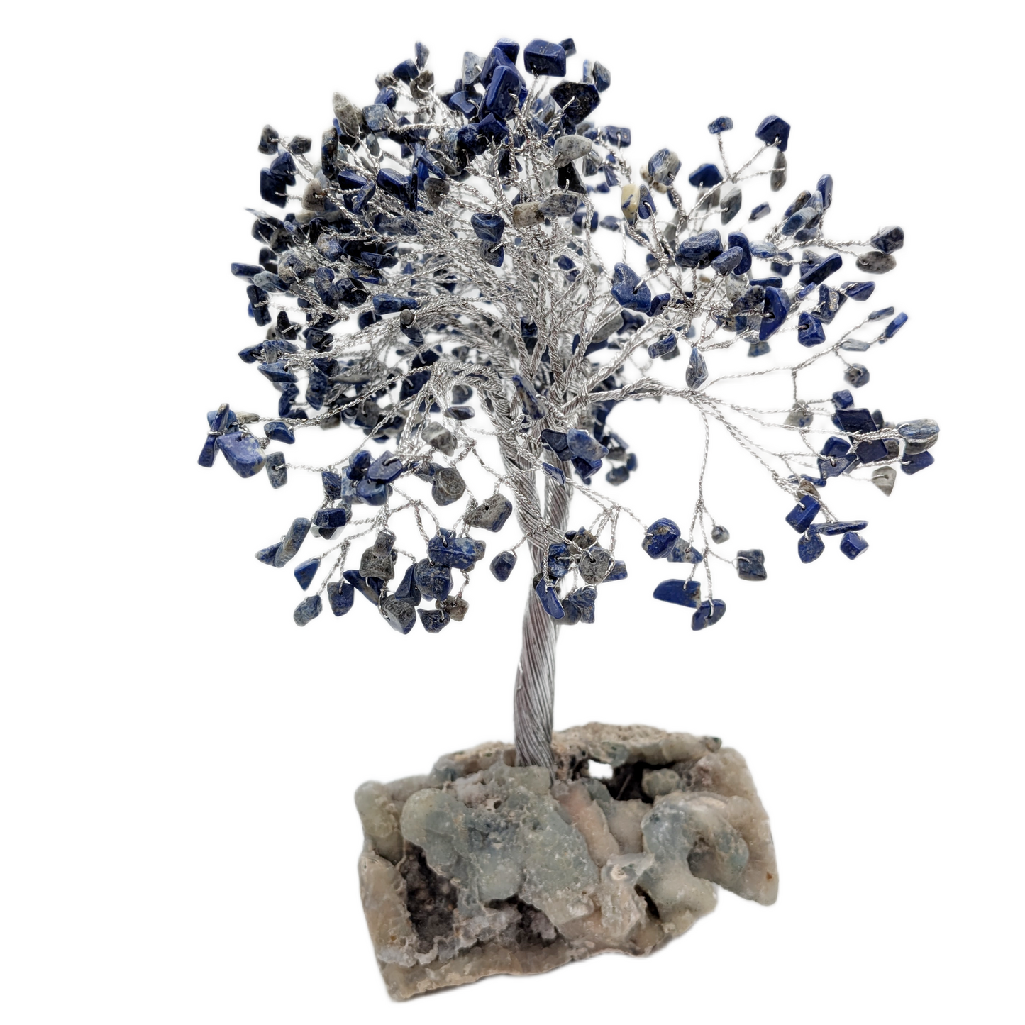 Lapis Lazuli Gemstone Crystal Tree
