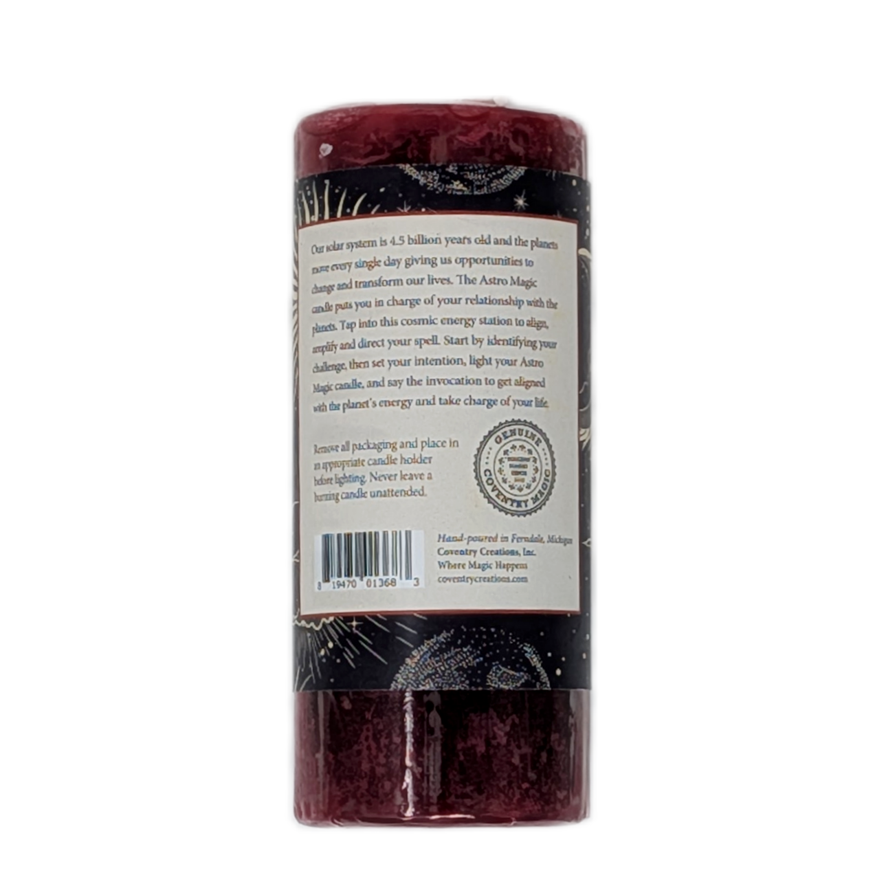 "IDGAF" Mars Astro Magic Candle