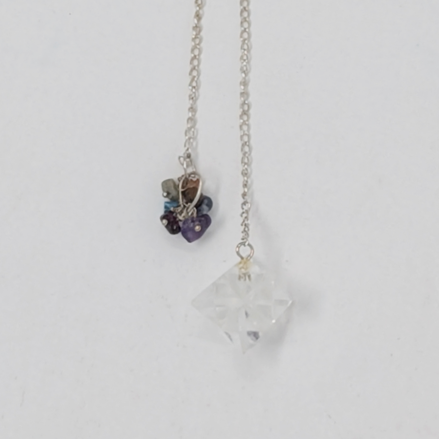 Clear Quartz Merkaba Pendulum