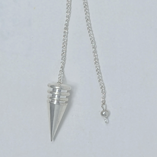 Silver Tone Metal Pendulum