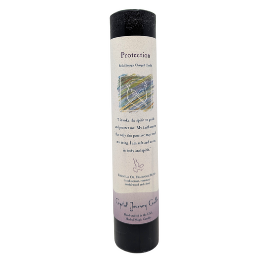 "Protection" Herbal Magic Pillar