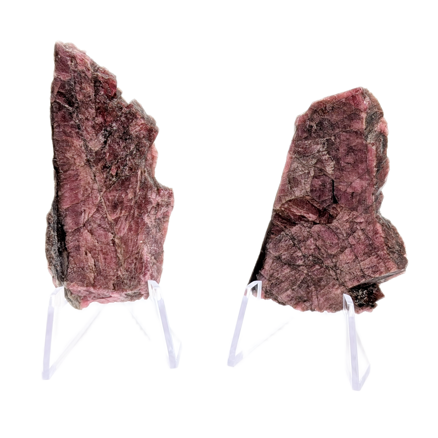 Rhodonite Display Slices