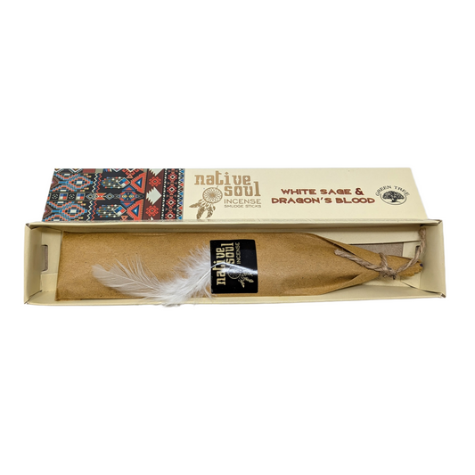 Native Soul White Sage & Dragon's Blood Stick Incense
